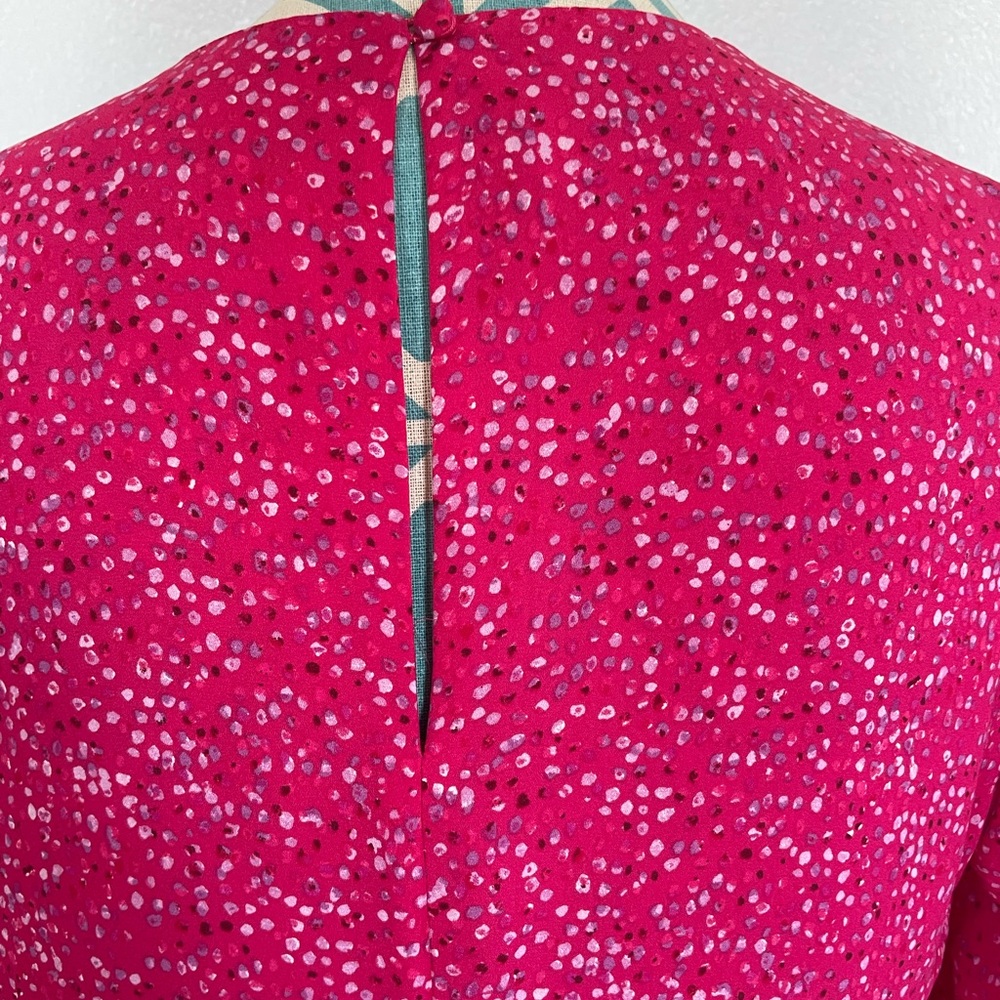 Hobbs London Liana Elegant Pink Dress size 8 - Picture 5 of 9